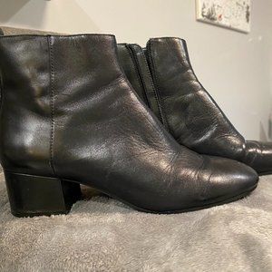 Nine West, Women's booties, black, low heel